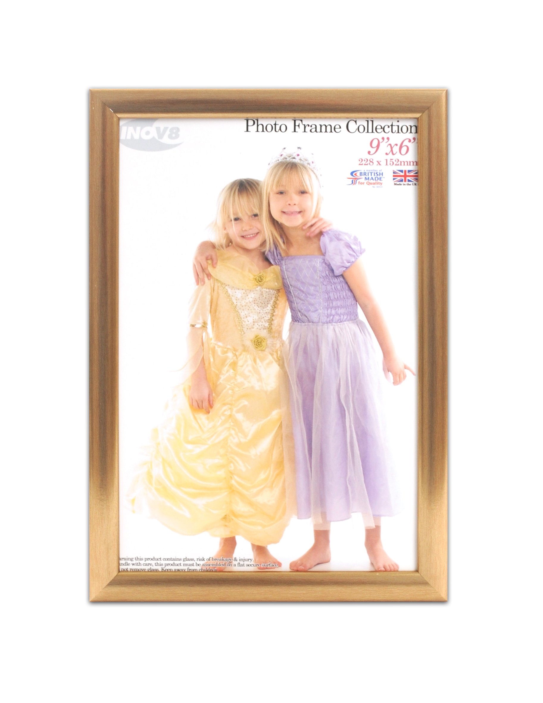 Inov8 Framing PFVS-VGLD-96 Frame, Gold, 9 x 6 inch โ image 1
