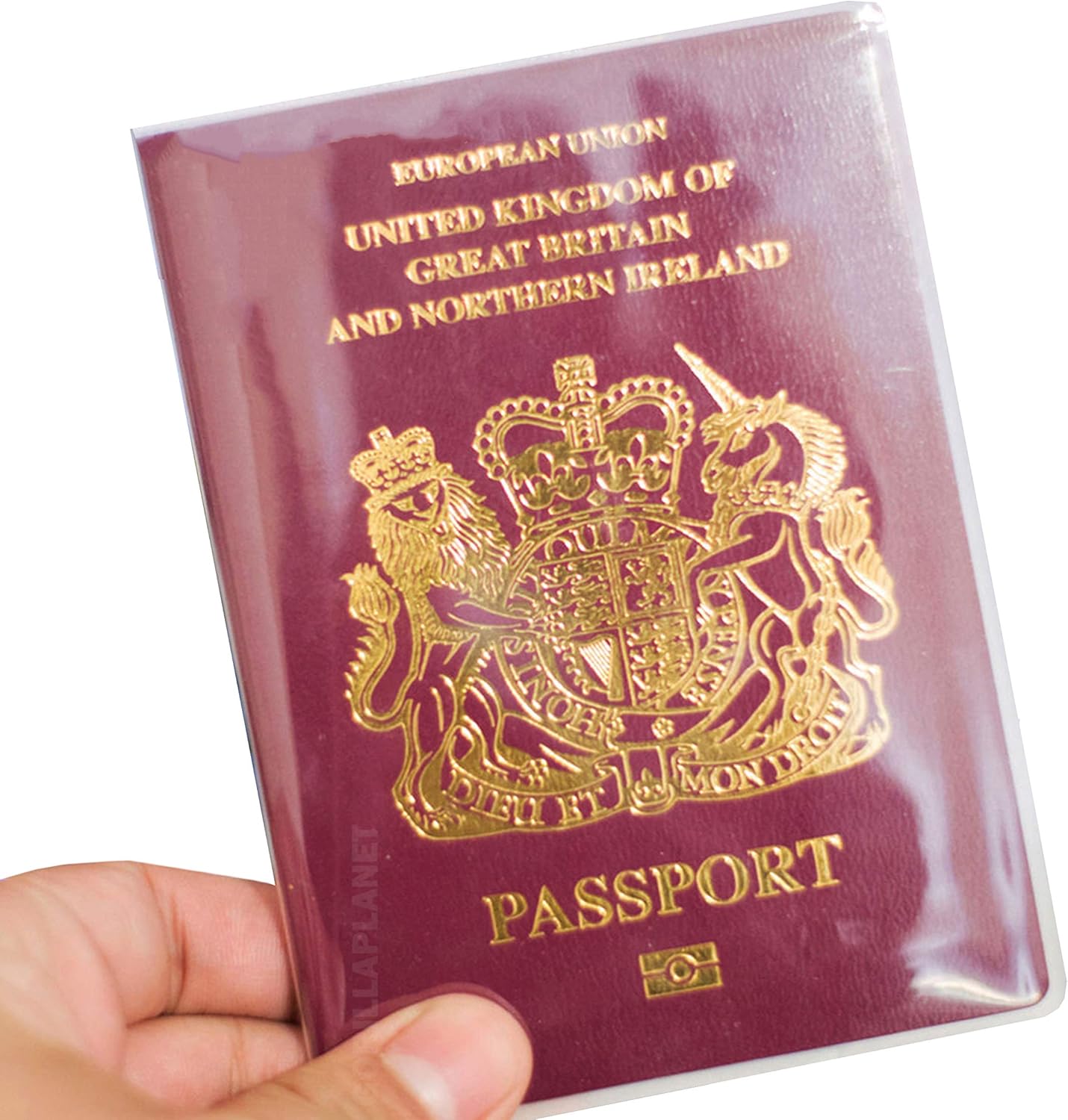 2 Clear & Transparent Passport Protective Covers Amazon.co.uk Office