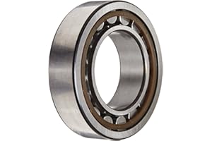 SKF NU 2210 ECP/C3 Cylindrical Roller Bearing, Straight Bore, Removable Inner Ring, High Capacity, Polyamide/Nylon Cage, Metr