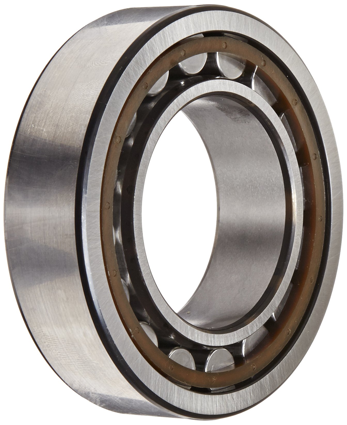 SKF Cylindrical Radial Roller Bearing, 50 ID, Bearing steel