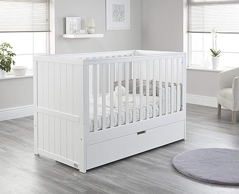 baby cot bed with drawers