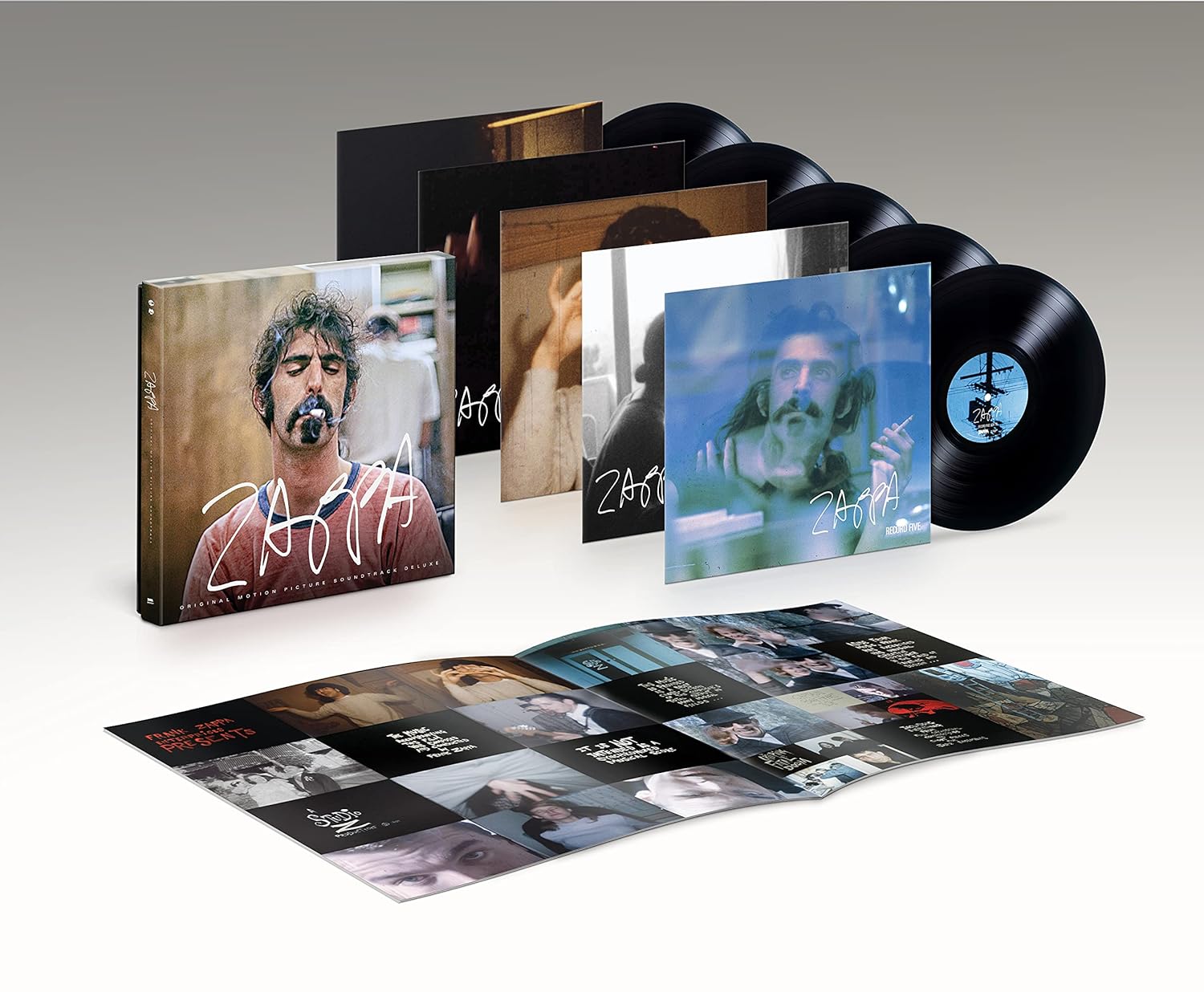 Frank Zappa Zappa Original Motion Picture Soundtrack 5 Lp Boxset Amazon Com Music