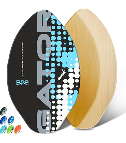 Sandfish Board Co. White Foam Traction Skimboard Cruiser 40