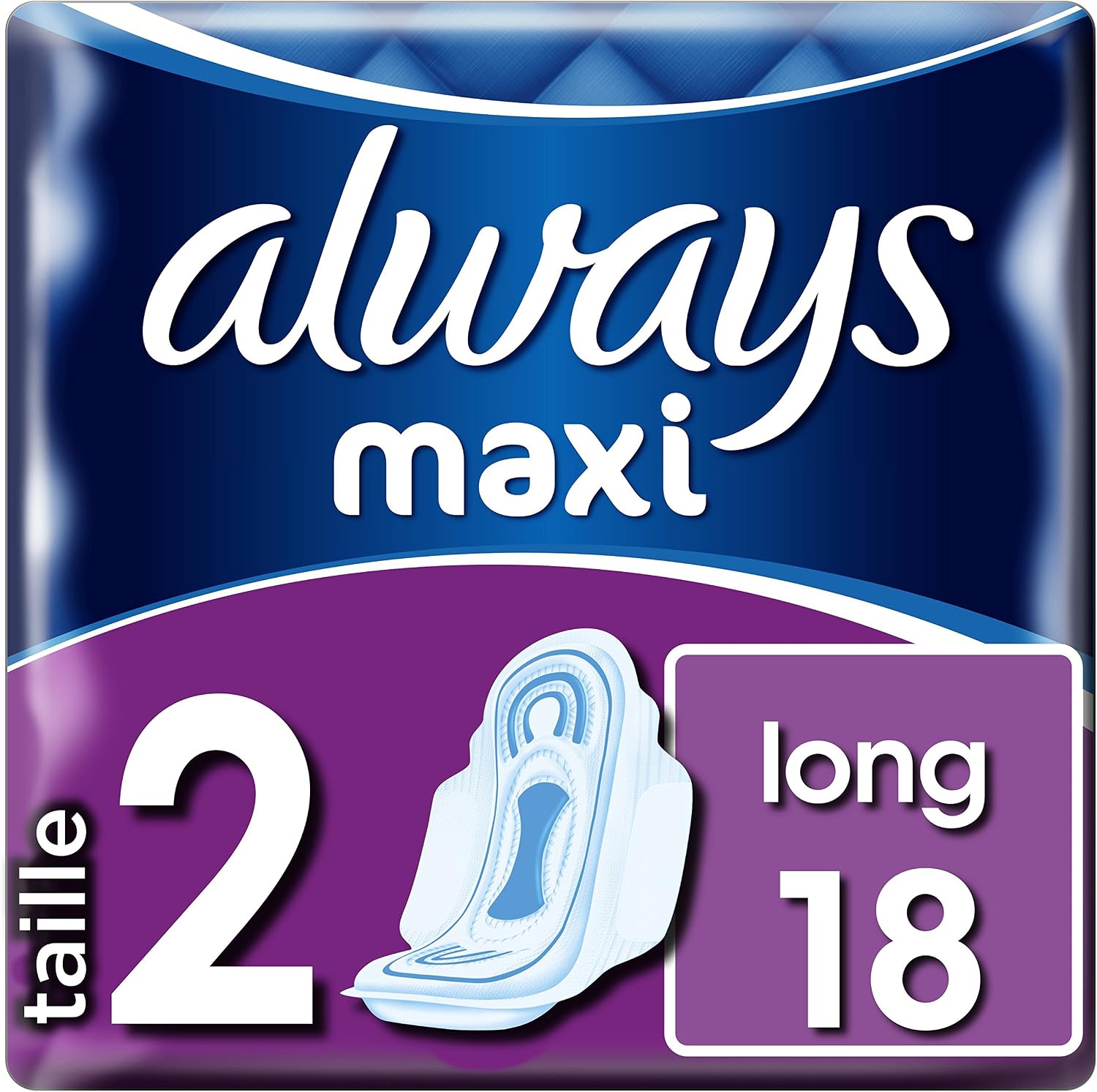 Serviettes Protection et Confort Long T 2 Always Maxi