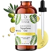 Brittanie’s Beauty 100% Pure Squalane Oil for Hair, Skin & Nails – Lightweight Hydration for Radiant Glow, Smooth Skin & Silky Hair | Clean, Vegan, Non-Greasy Formula, 2oz