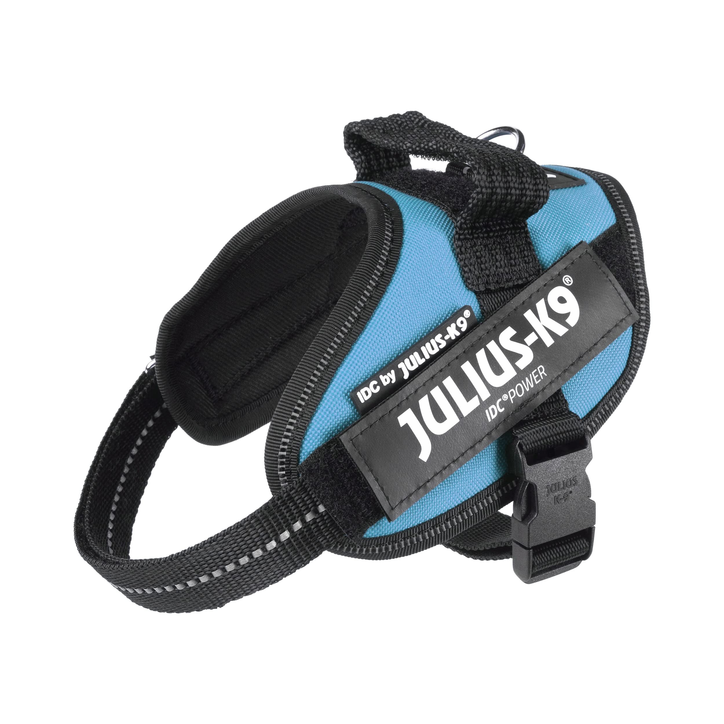Julius-K9, 16IDC-AM-MM, IDC Powerharness, dog harness, Size: Mini-Mini, Aquamarine โ image 1
