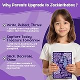 jackinthebox Gratitude Journal Kit for Girls 8-12 242 pcs Scrapbook Set view 4