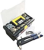 Muzata 465Precise Blind Rivet Nut Kit Set, Riveter Tool, Rivet Nut Gun