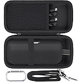 Baval Hard Portable Case Compatible with Bose New SoundLink Flex 2nd Gen/Bose SoundLink Flex Bluetooth Portable Speaker,Black Case