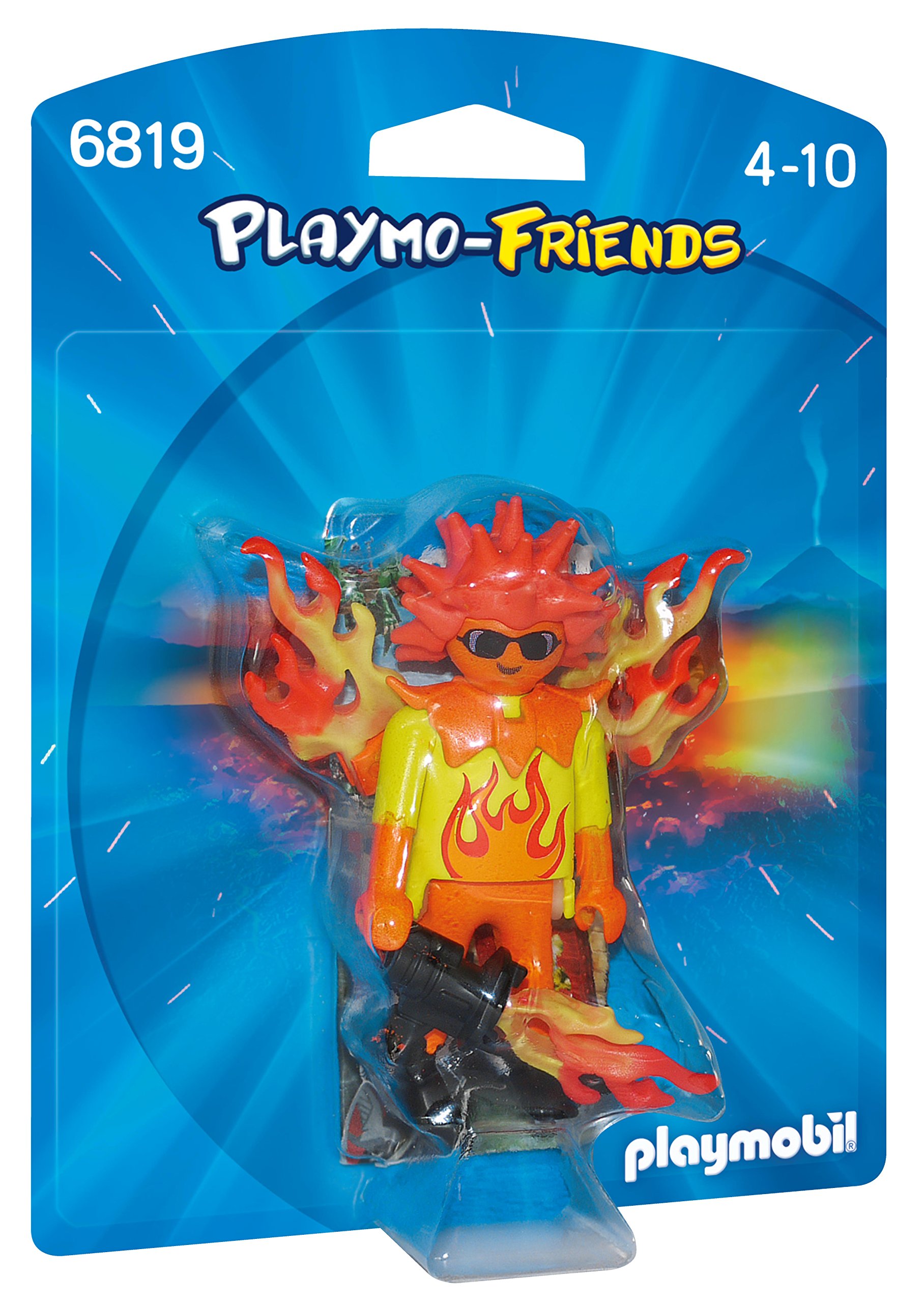 Playmobil 6819 Flame Warrior, Fun Imaginative Role-Play, PlaySets Suitable for Children Ages 4+
