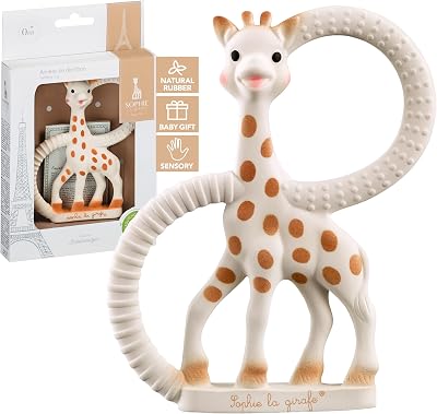 Sophie la Girafe Teething Ring 100% Natural Rubber Phthalate-free Gift Box