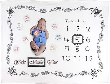 amazon milestone blanket