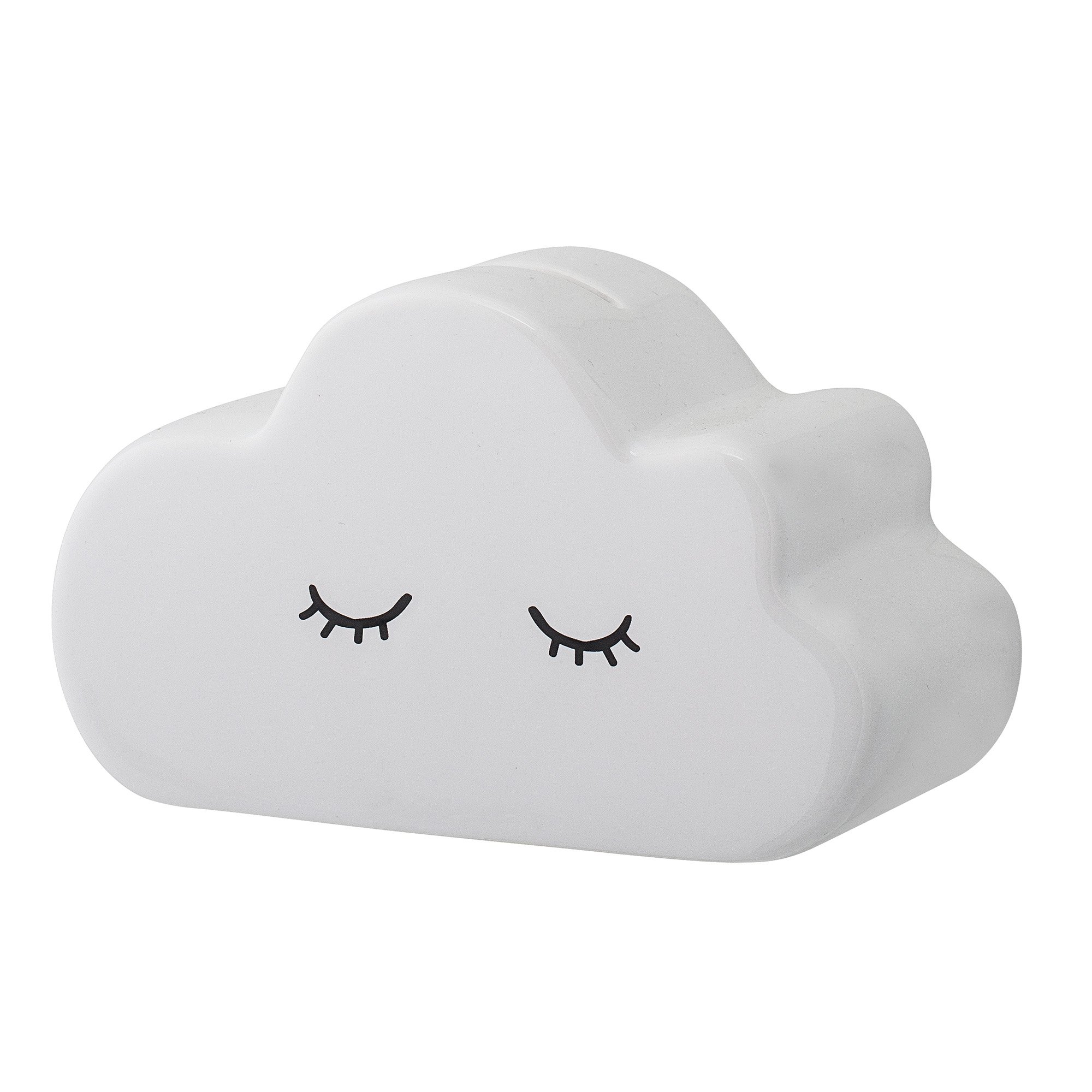 Bloomingville Ceramic Money-Box Cloud - Piggy Bank Size 15 x 9 x 9 cm, Stoneware, white