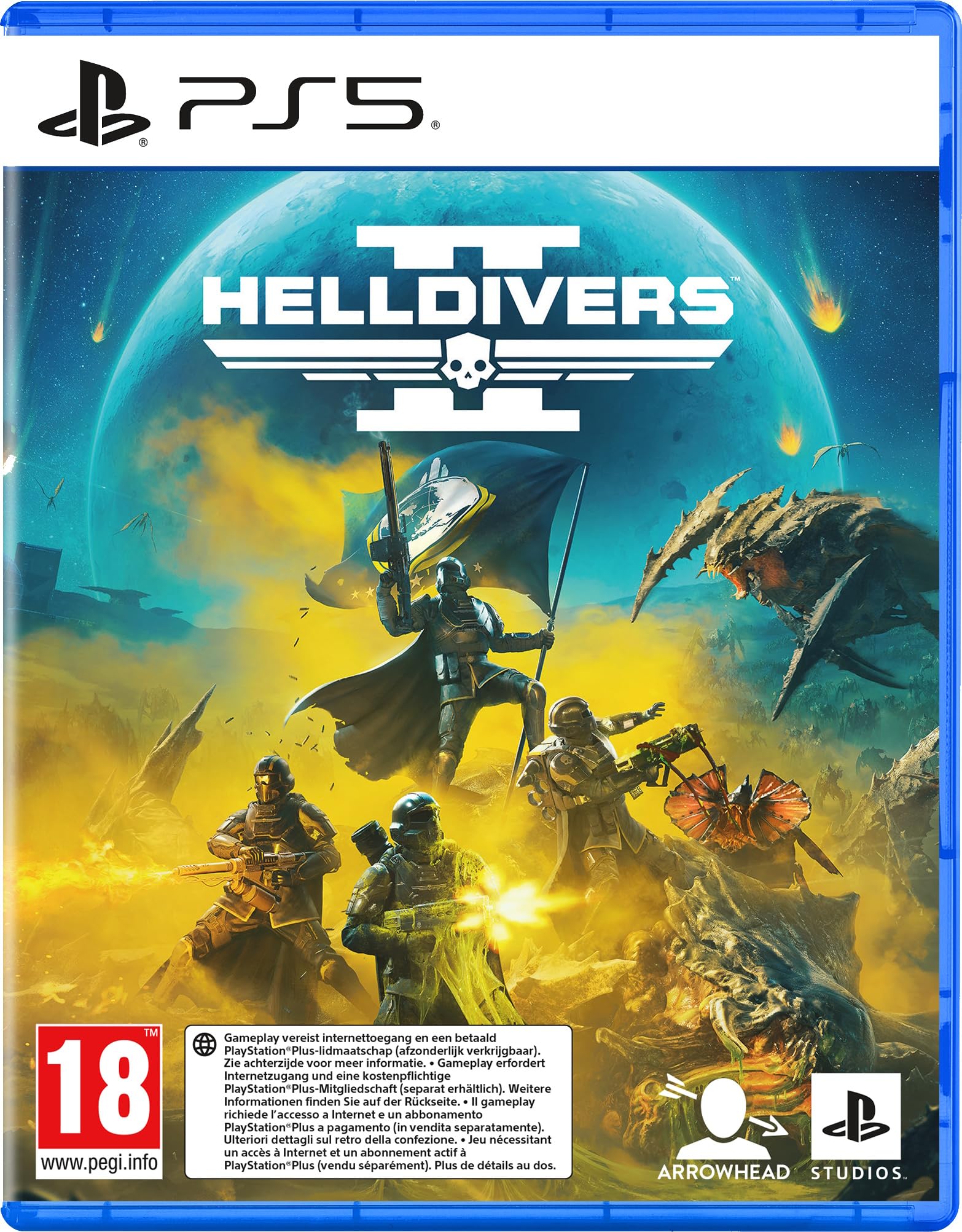 Sony Helldivers 2 [Pegi 18] (100 % Non Coupé) (Deutsche Verpackung)