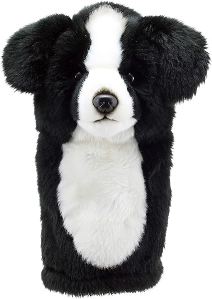 border collie puppet