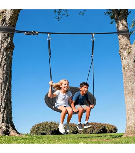 Amazon.com: Slackers Classic Mesh Swing Seat - Easily Attach to a