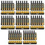 DEWALT FRS Walkie Talkies Long Range 2 Way Radio, 1