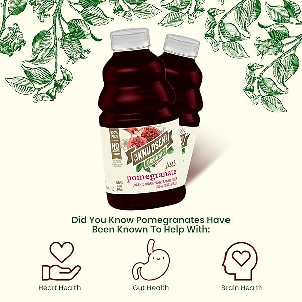 R.W. KNUDSEN ORGANIC POMEGRANATE JUICE FROM CONCENTRATE, 32 FL OZ (PACK OF 1)