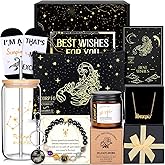 12PCS Scorpio Birthday Gifts for Women-Scorpio Zodiac Gifts for Women, Mom, Wife, Self Care Package,Get Well Soon, Mother's Day Baskets Birthday Astrological Baskets
