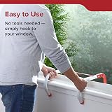 Kidde KS468093 Kl-2S Two-Storey Escape Ladder Red White 13 ft view 3