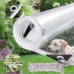 Clear Tarp with Grommets, Transparent Heavy Duty