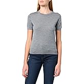 Theory Women's Basic Tee, Light Heather Grey