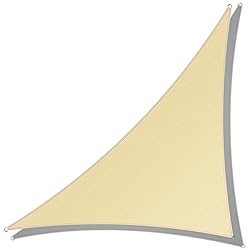 ShadeMart 10' x 10' x 14.1' Beige Right Triangle