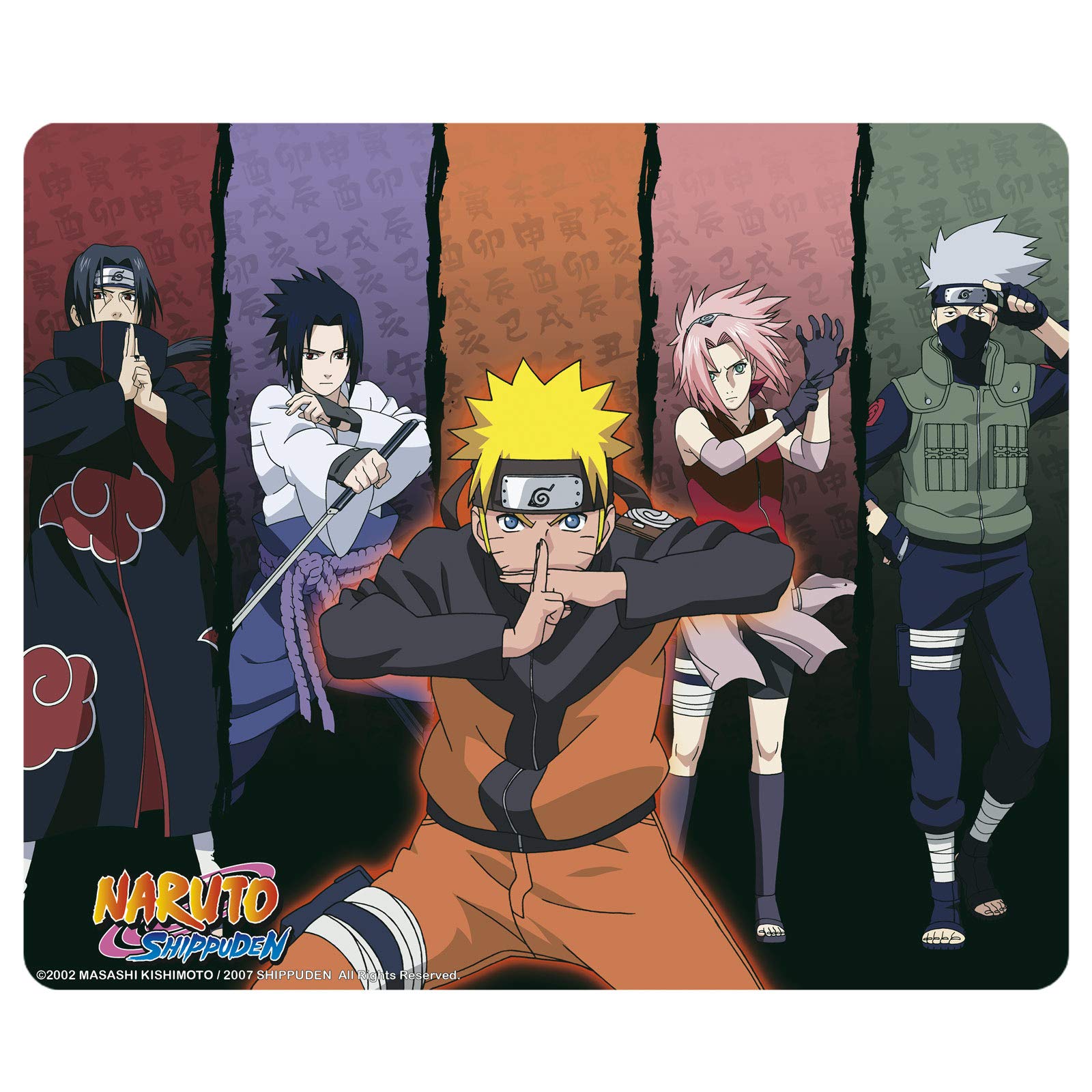 Abystyle Naruto Group Flexible Mouse Mat