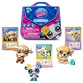 Littlest Pet Shop - Pet Surprise Three Pack - Series 5 - Gen 7 Authentic LPS Bobble Head Toy Figure, Collectible Toy Animal, Ages 4+