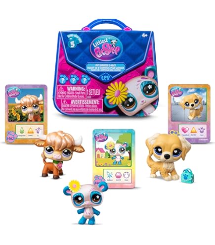 Amazon.com: Littlest Pet Shop Shorthair Cat #5 (White, Brown Tips