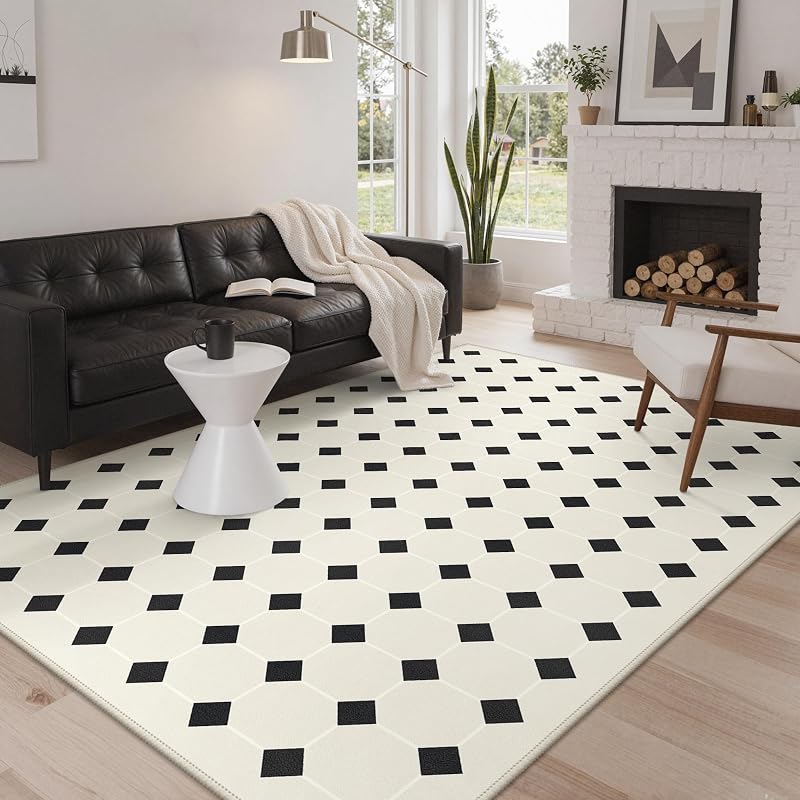 Alfombra Grande 160x230cm Antideslizante para Hogar