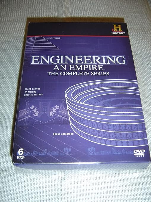 The History Channel Engineering An Empire The Complete Series / 6 DVDs / ENGLISH