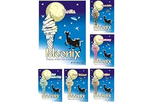 Moonix Freeze Dried Ice Cream. Variety pack. 10ct (Party)