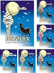 Moonix Freeze Dried Ice Cream. 10ct