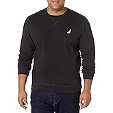 Nautica mens Basic Crew Neck Fleece Sweatshirt