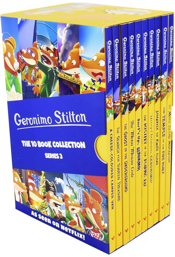 Amazon.com: Geronimo Stilton: 10 Book Collection (Series 4) Box