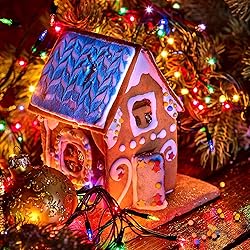 KOUQIYA Battery Operated Christmas Lights, 2 Set of