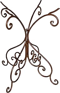 Tierra Garden 46-0753 Deluxe Metal Tube Base for Tierra Garden Bird Bowl, Antique Bronze