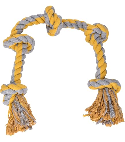 Flossy Chews Color Monkey Fist Tug Toy For Dogs - Large 26-Inch Rope Chew - View #7