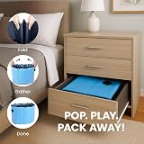 Cool Paws Foldable Paddling Pool for Dogs & Kids – S–XL, Leakproof view 4