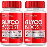 (2 Pack) Glyco Boost Capsules, Official Glycoboost Pills with All Natural Ingredients, Advanced Formula Glycogen Support Supplement with Max Strength Premium Vitamins for Women & Men (120 Capsules)