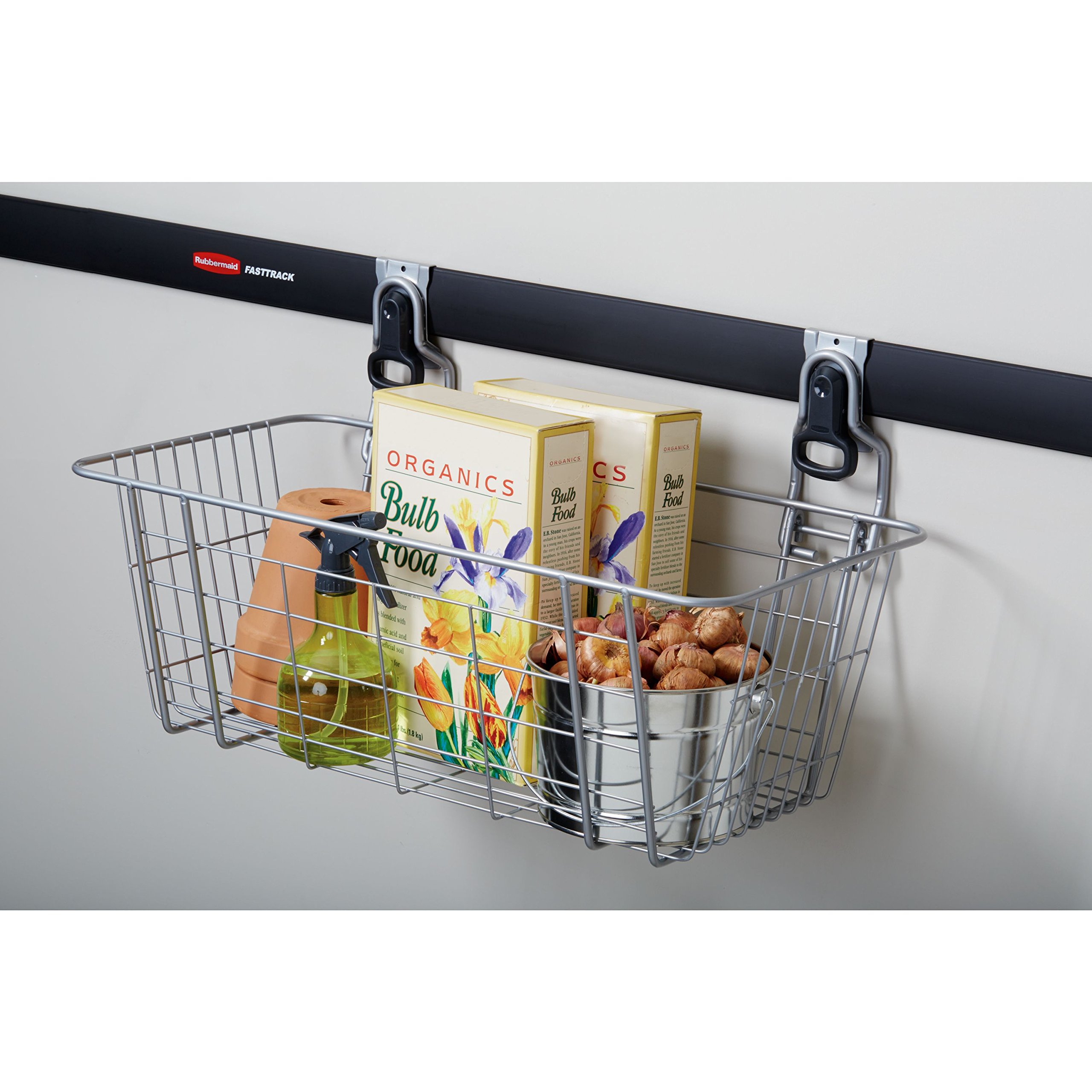 Rubbermaid FastTrack Garage Storage Wire Mesh Basket