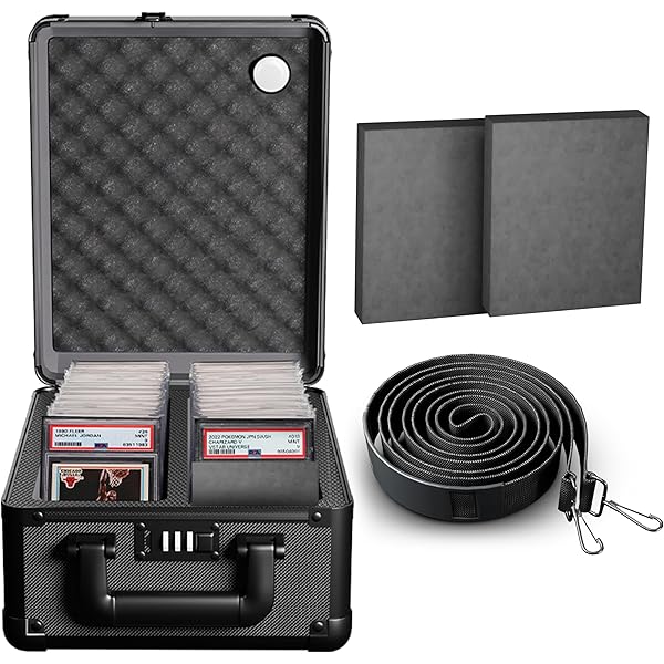Amazon.com: Xerivo Graded Card Storage Box - Lockable PSA Slab