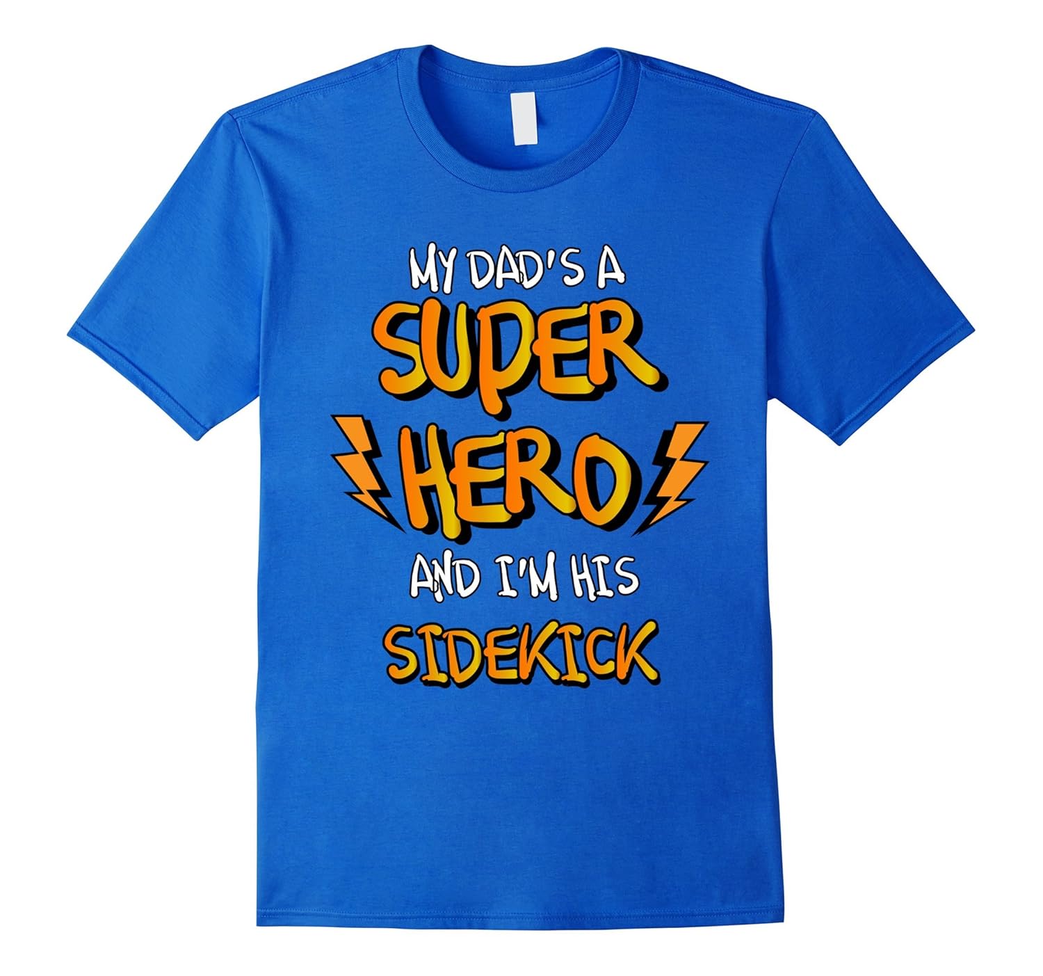 My Dads a Superhero Shirt - Cool Kids T Shirt-anz