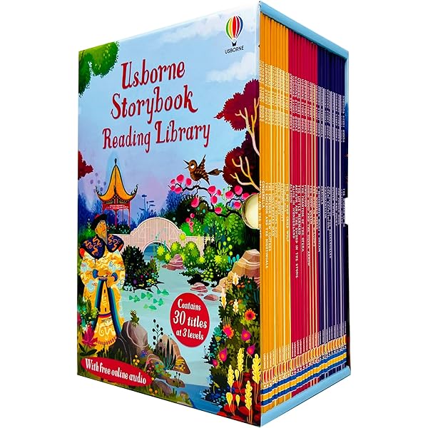 Usborne Young Reading Series Collection 40 Books Box Set-Read At