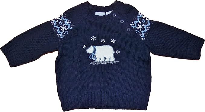 baby boy navy sweater