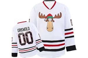 TRIVINKIN #00 Griswold Movie Hockey Jerseys Christmas Vacation Mens Jersey Stitched Letters and Numbers