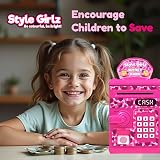 Style Girlz Digital Money Box for Girls - Electronic Piggy Bank with Password view 3
