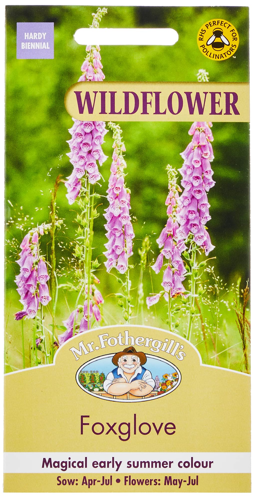 Mr Fothergill?s Seeds Ltd 12378 Flower Seeds, Foxglove, Purple