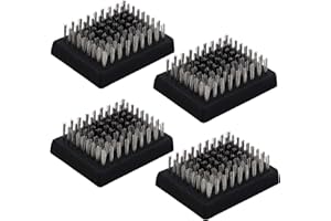 4PCS Grill Brush Replacement Heads, HaSteeL Wire Bristle Free Grill Cleaning Brush Replaceable Heads Fits Most Grill Brushes, Best BBQ Cleaner